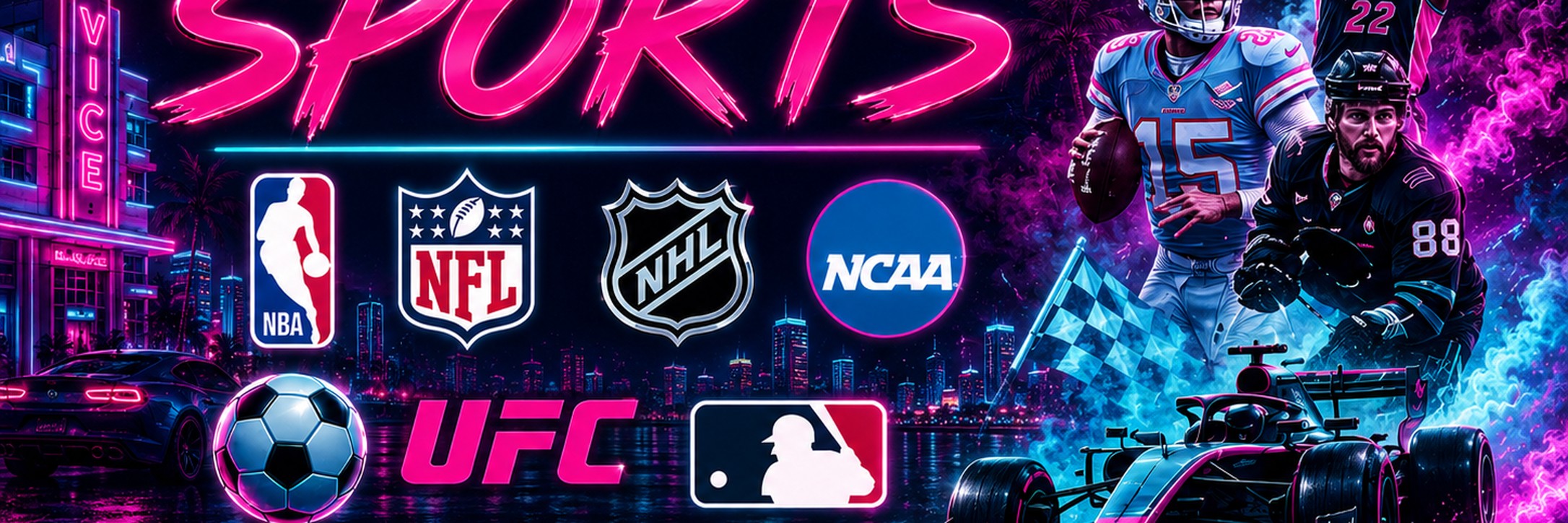All the Sports — NBA, NFL, NHL, NCAA, Soccer, UFC, MLB and more